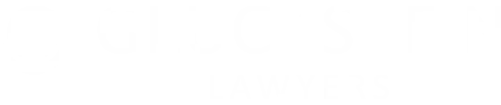 Gluckstein Lawyers Logo in White