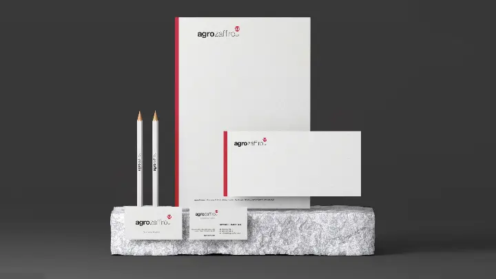 Agro Zaffiro_Stationery design and business cards