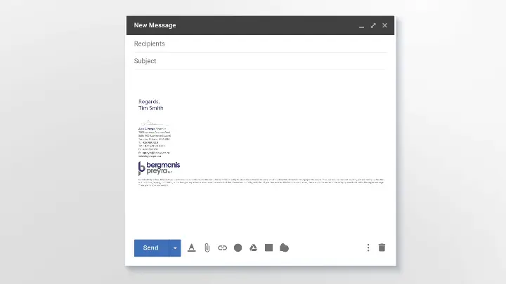 Bergmanis Preyra LLP_Stationery_E-Signature