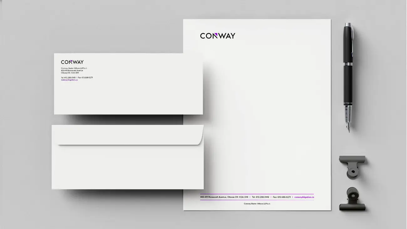 Conway stationery