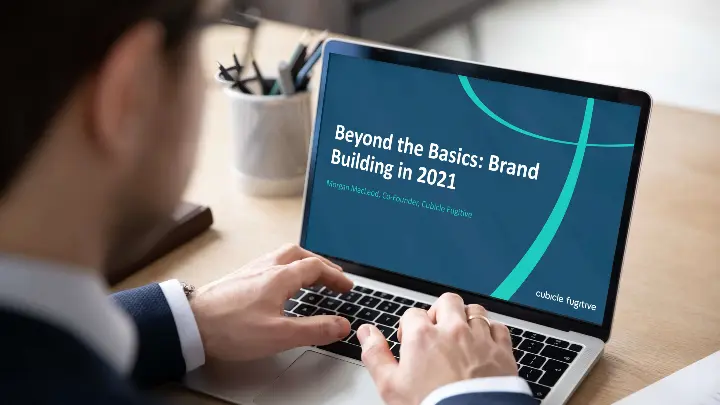 Dentons Canada LLP_Brand-Building_Person-looking-at-Presentation-Cover