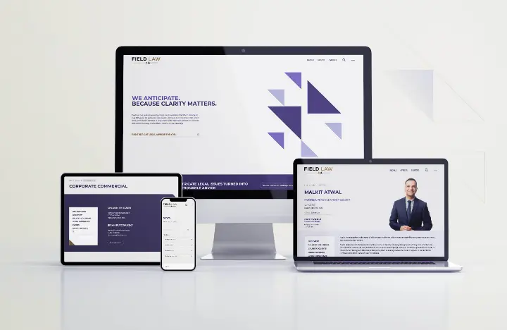 Field Law Responsive Website Design and Development
