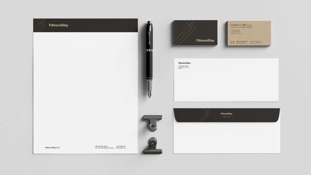 Fillmore-Riley-LLP_Stationery_Letterhead+Business-Cards+Envelope