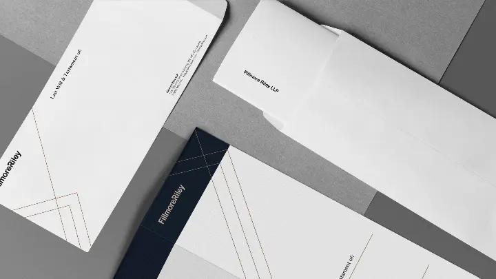 Fillmore-Riley-LLP_Stationery_Policy-Envelope-and-Bifold-Folder