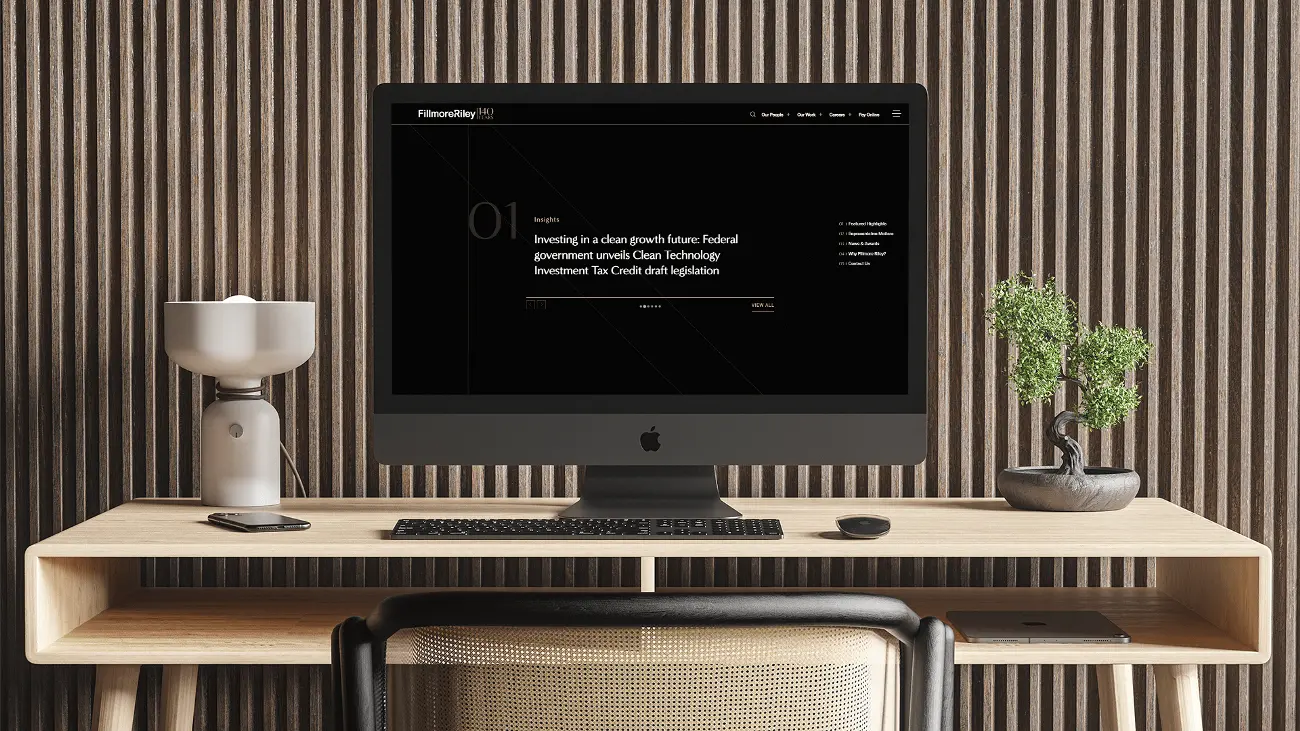 Fillmore Riley_Website_Homepage Design