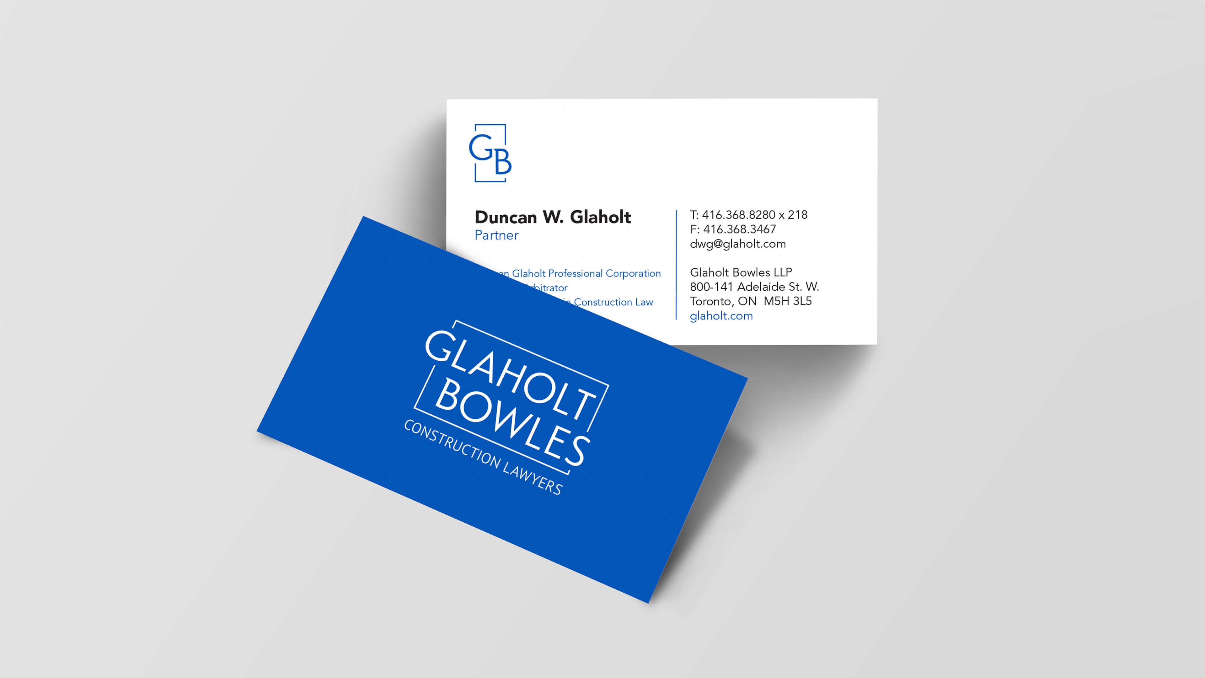 Glaholt_Stationery Design and Business Cards