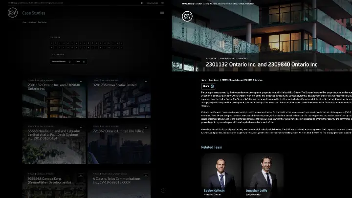 KSV_Website Development_Case Studies