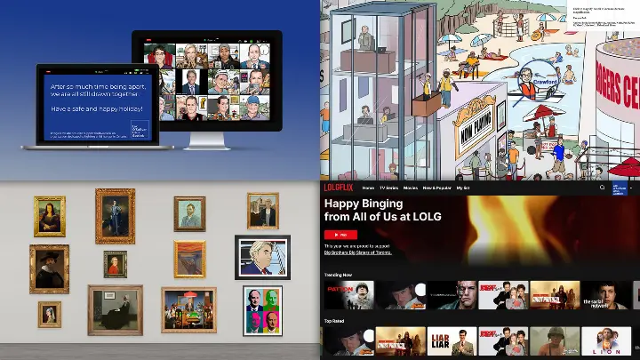 LOLG Holiday Card Collage