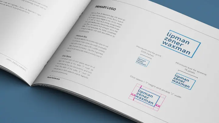 Lipman Zener Waxman_LZW_Logo design - 2