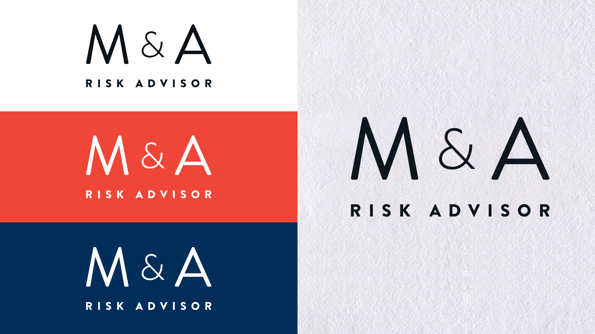 M&A Risk Advisor Logo and Visual Brand - Cubicle Fugitive