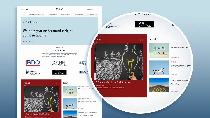 M&A Risk Advisors_Website Development_Article Zoom