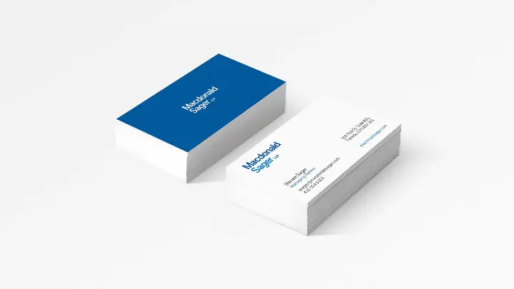 Macdonald Sager_Stationery_BusinessCard