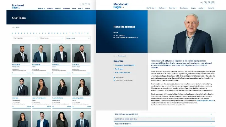 Macdonald Sager_WebDevelopment_Bio page