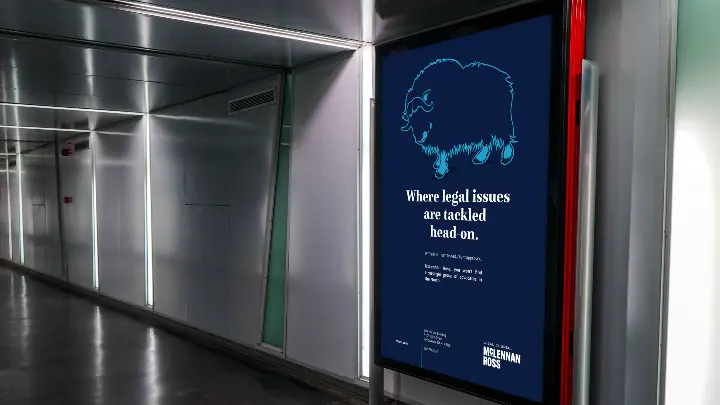 McLennan Ross Yellowknife advertising campaign vertical view