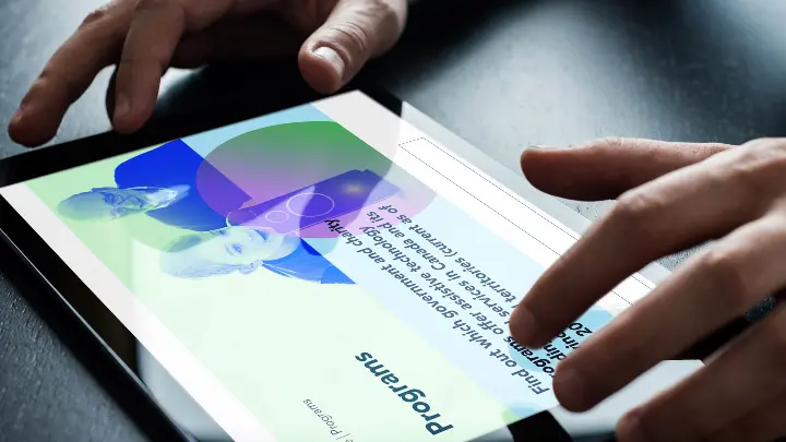 McMaster University Assistive Technology_Web design_Website development_Tablet