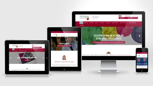 McMaster University DeptOfSurgery Website