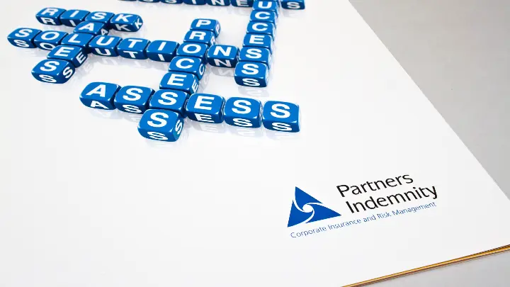 Partners Indemnity_Brochure design_Front cover view