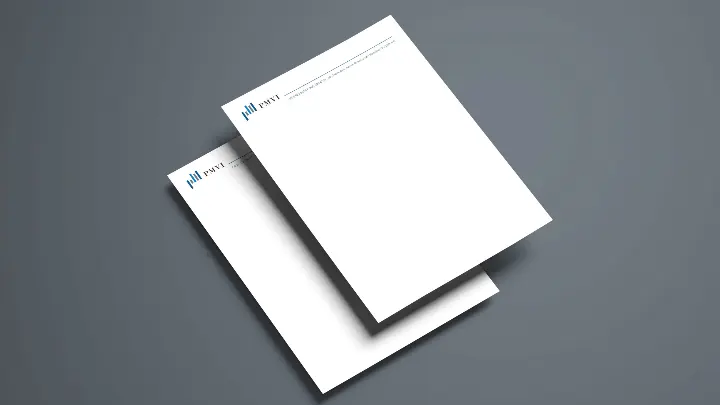 Pettinelli Mastroluisi LLP_Petmas_Stationery design and Business cards_Letterhead design