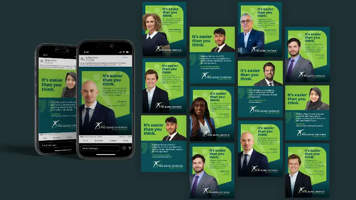 Pro Bono Ontario: Social Media templates