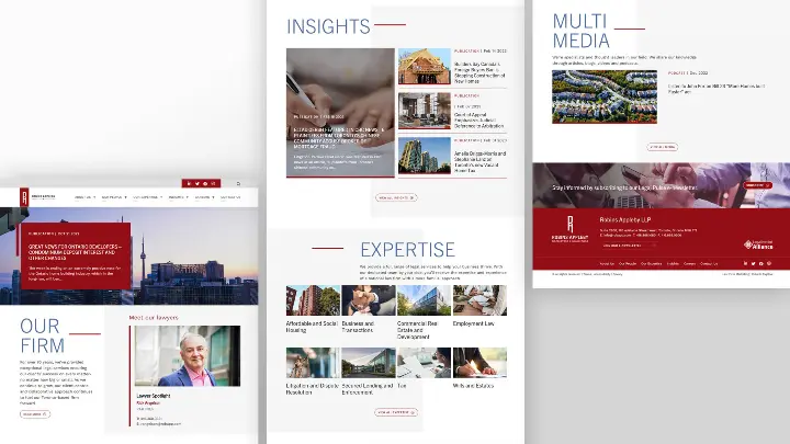 Robins Appleby_Website Development_Home