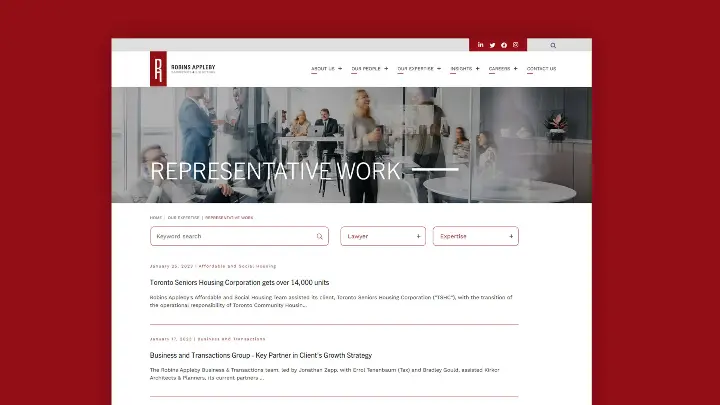 Robins Appleby_Website Development_RepWork