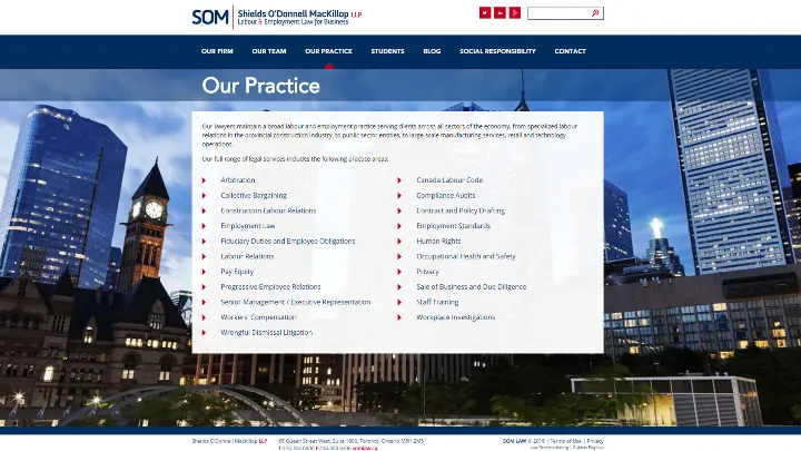Shields O'Donnell Mackillop_SOM_Website Design_Web Development_Our Practiices