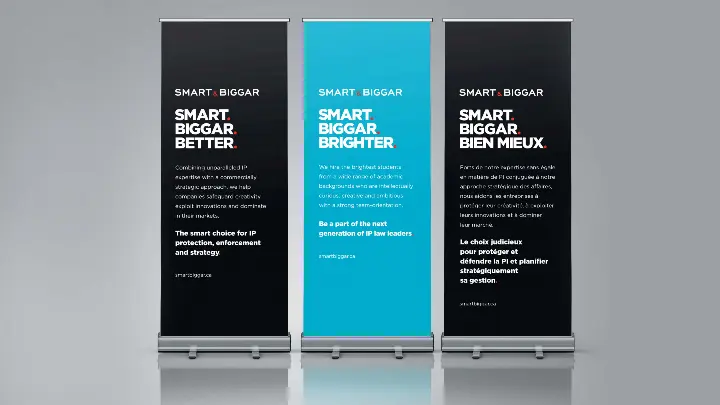 Smart Biggar_S B_Tradeshow booth design_Banner_01