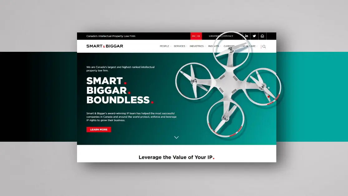 Smart Biggar_S B_Web design_Web development_Home page_07