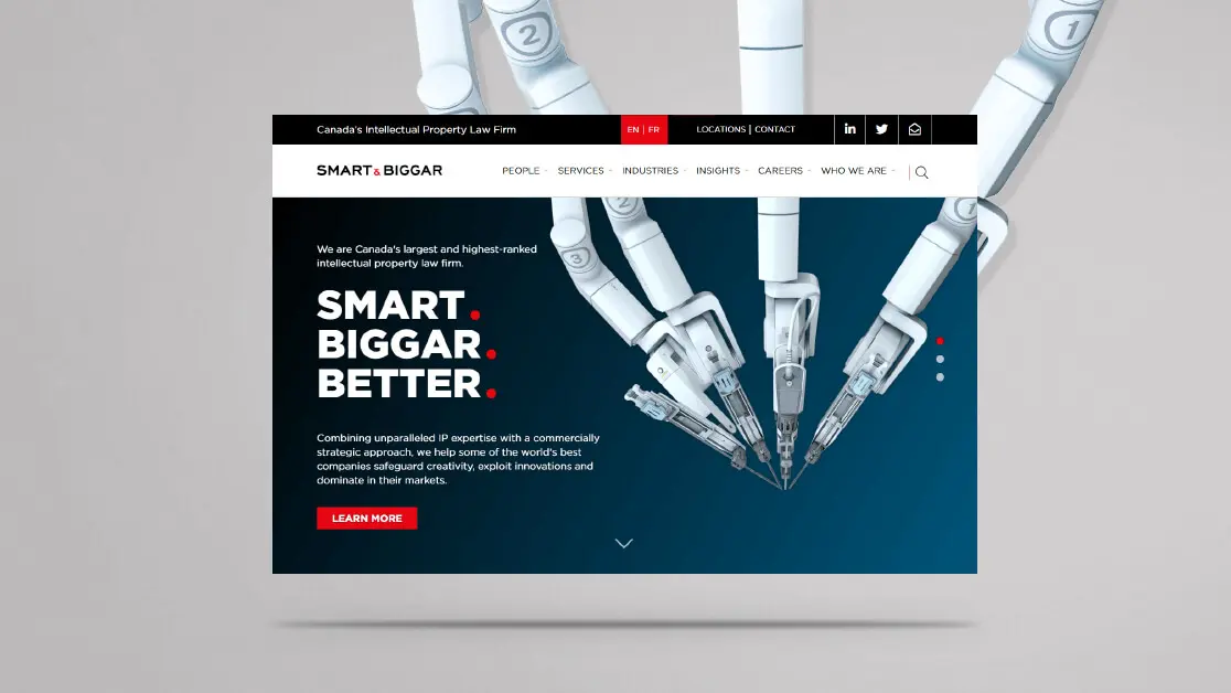 Smart Biggar_S B_Web design_Web development_Home page_08