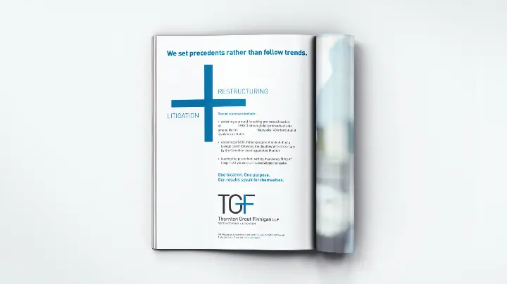 Thorton Grout Finnigan_TGF_Advertising Campaign_Full page magazine ad design_2
