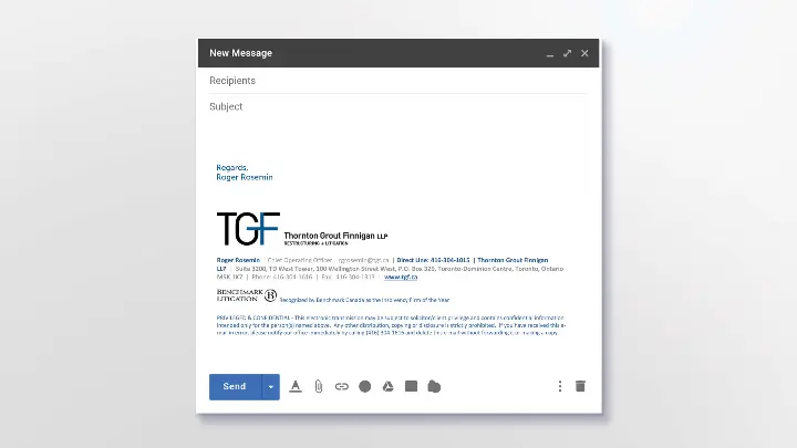 Thorton Grout Finnigan_TGF_Stationery_Electronic signature design