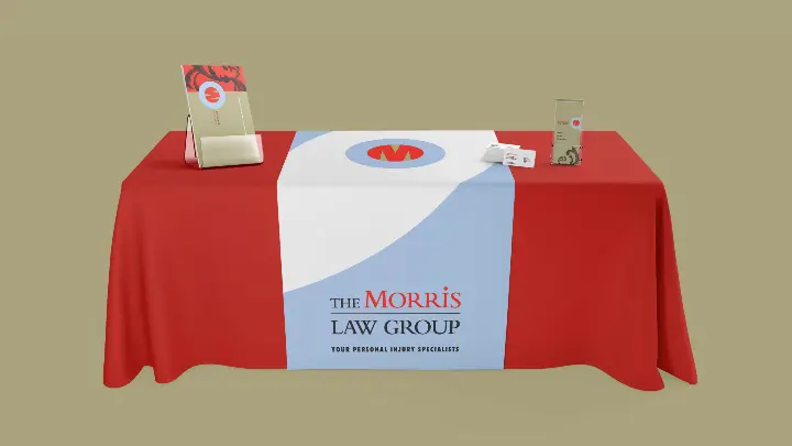 The Morris Law Group_MLG_Tradeshow_Table Runner