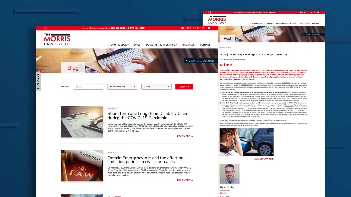 The Morris Law Group_MLG_Web Design_Website Development_Blog pages