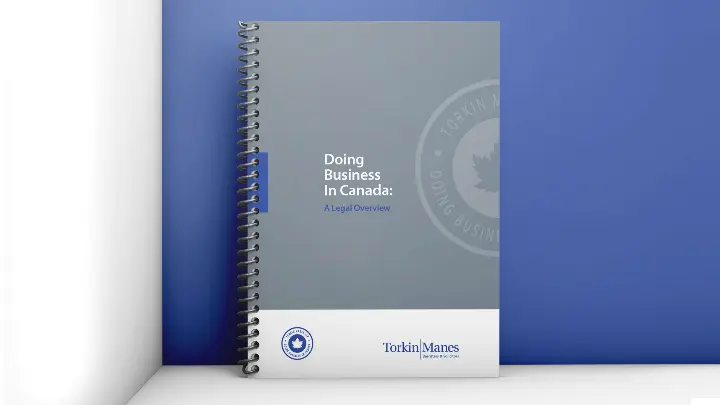 Torkin Manes_Brochure design_Cover view