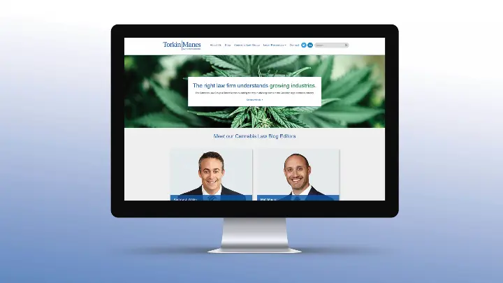 Torkin Manes_Microsite_Cannabis Law_home page