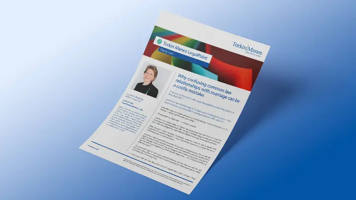 Torkin Manes_Newsletter design_Legal Point