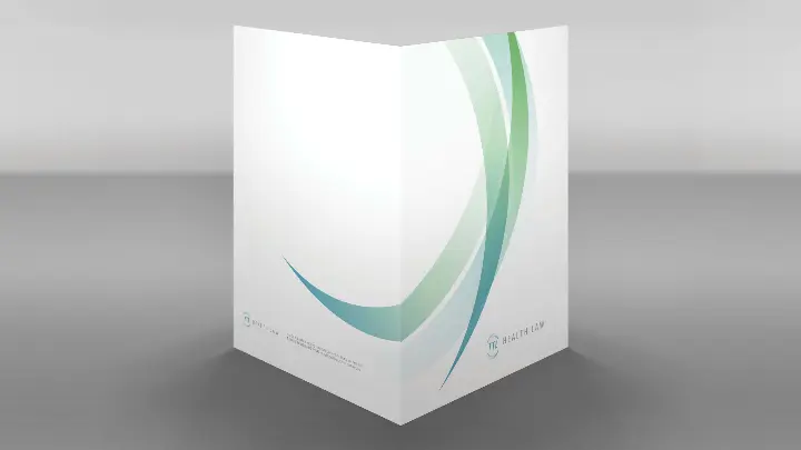 TTL Health Law_Stationery Design and Business Cards_Folder