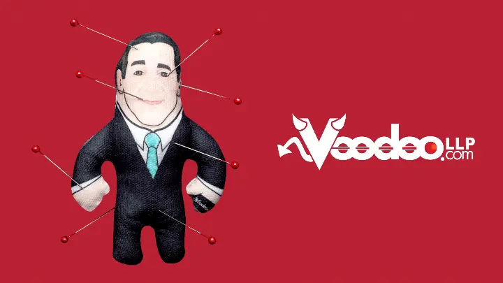 VooDoo LLP_Microbranding_Voodoo doll design